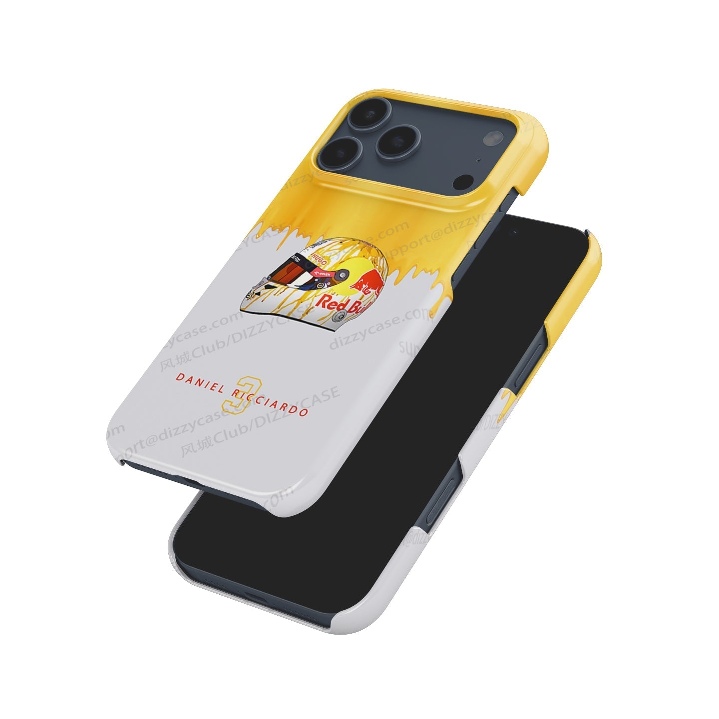 Daniel Ricciardo 2024 Canadian Grand Prix Helmet iPhone Case ?¡ìC Maple Dan Edition