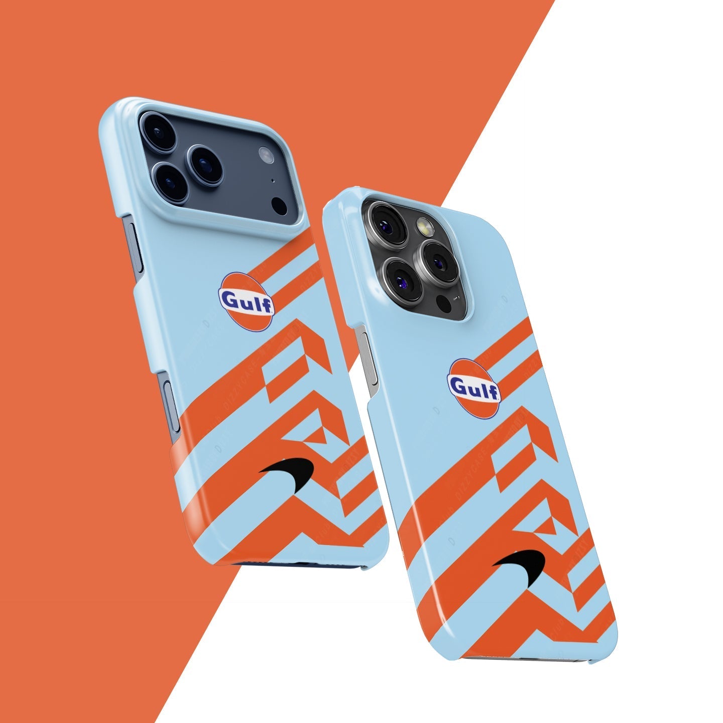 McLaren MCL35M Gulf Monaco GP Livery - Apple iPhone Case
