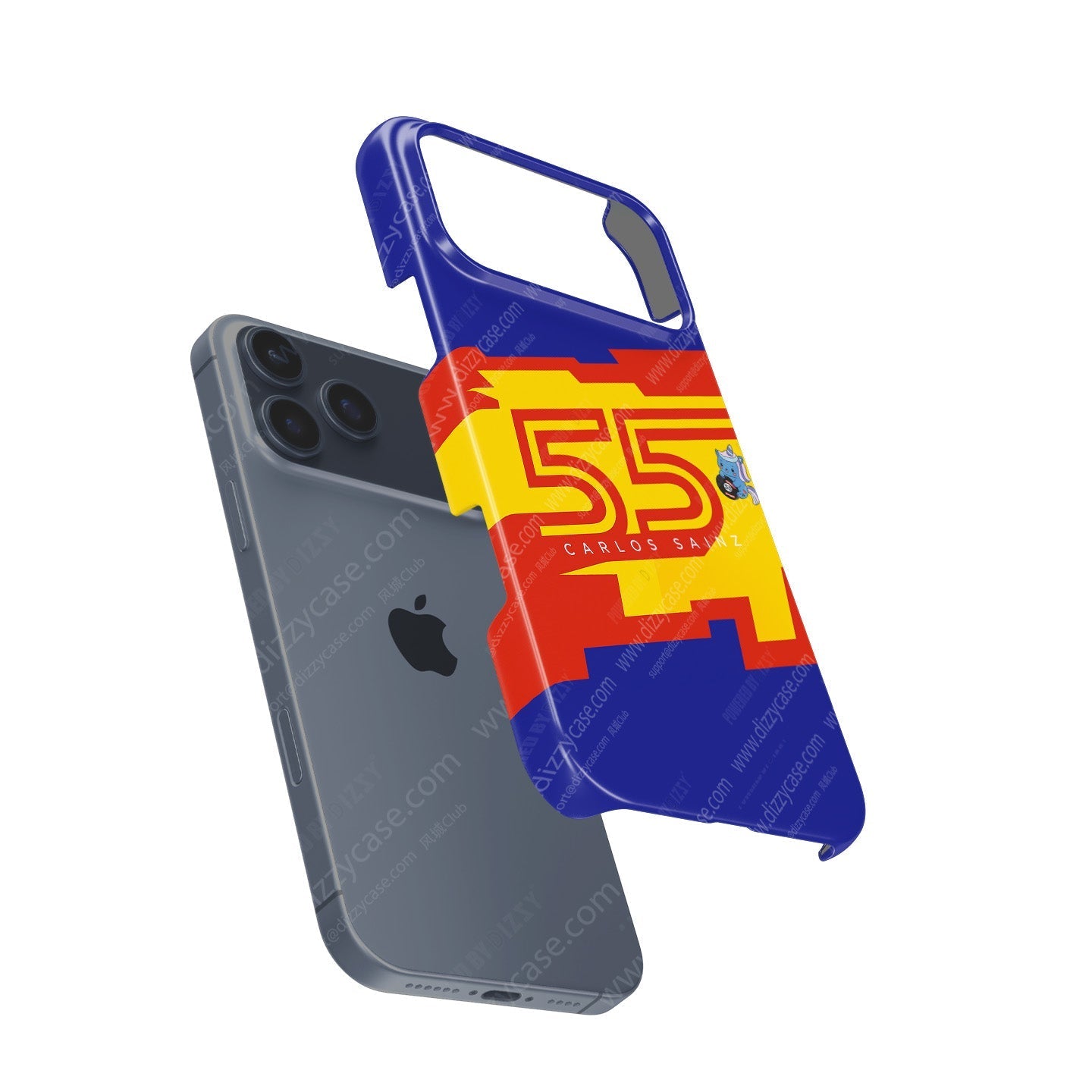 Carlos Sainz 2025 Williams Helmet Edition Phone Case ?¡ìC Spanish Spirit Design for iPhone
