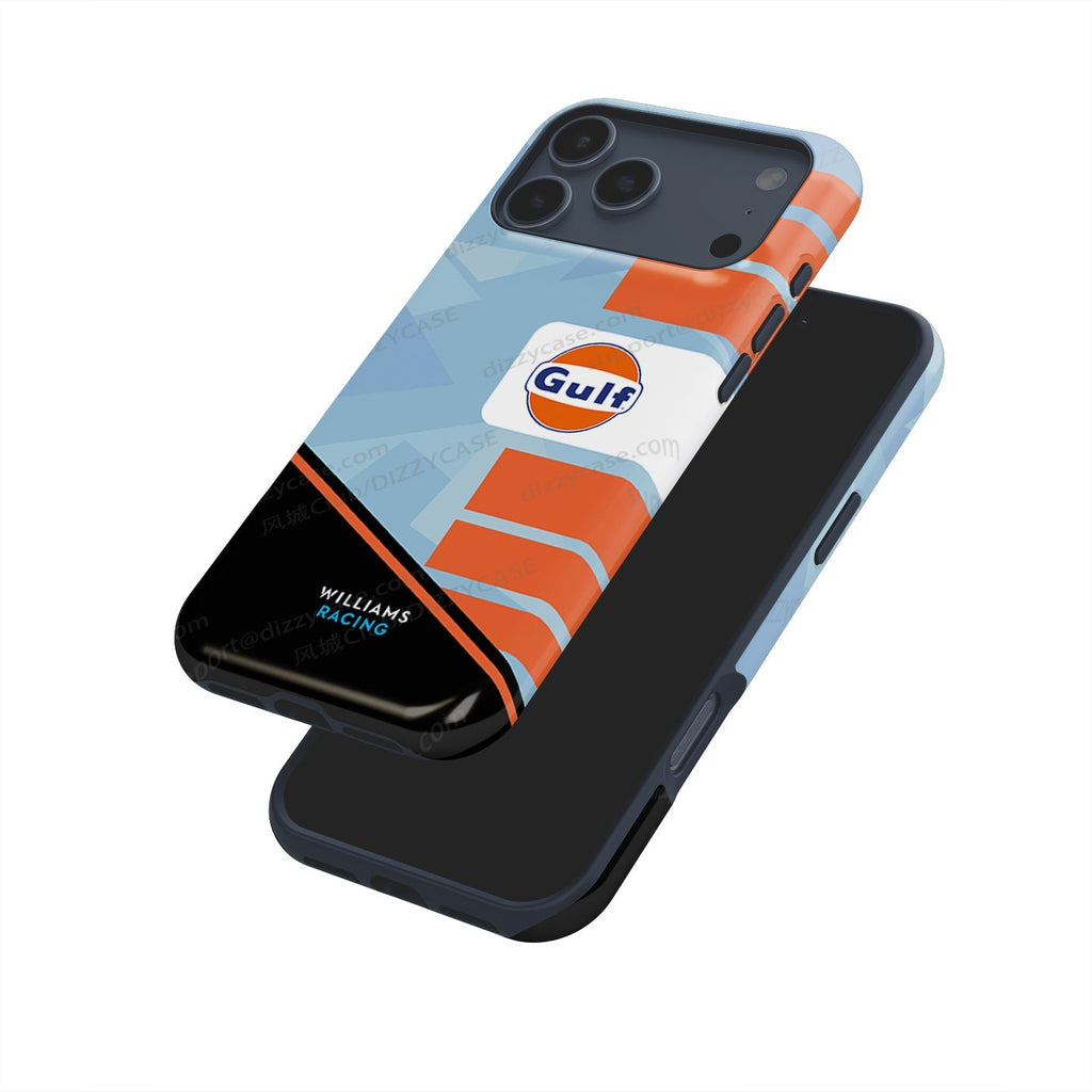 Celebrate F1 with the Williams Gulf Livery iPhone Case