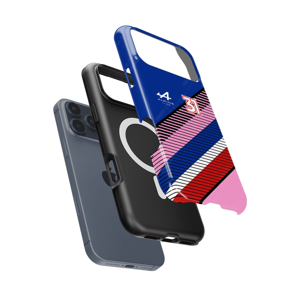 F1 2022 Esteban Ocon Alpine iPhone Case - Sleek & Tough Protection