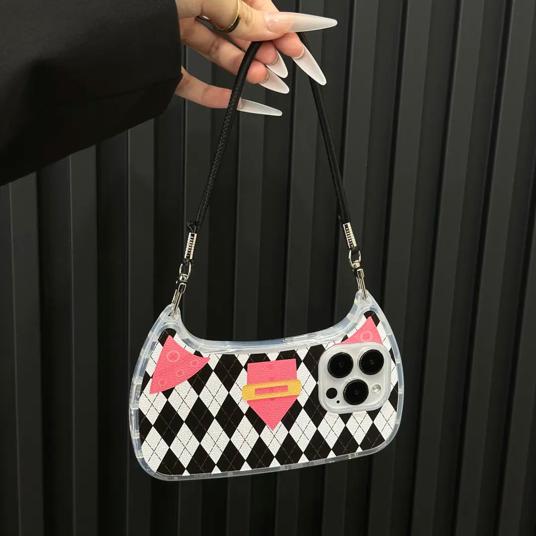Y2K Shoulder Bag Phone Case – Eye-Catching Trendy Protection
