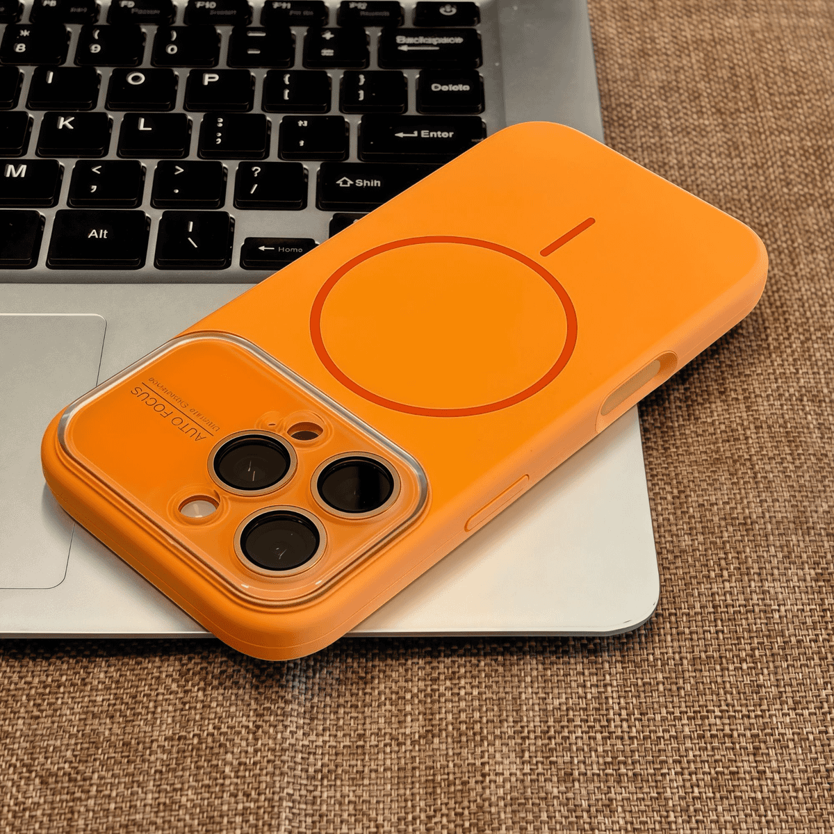 Matte Anti-Fingerprint iPhone Case ¡§C Dust-Resistant, Magnetic Slim Fit (MagSafe Compatible)