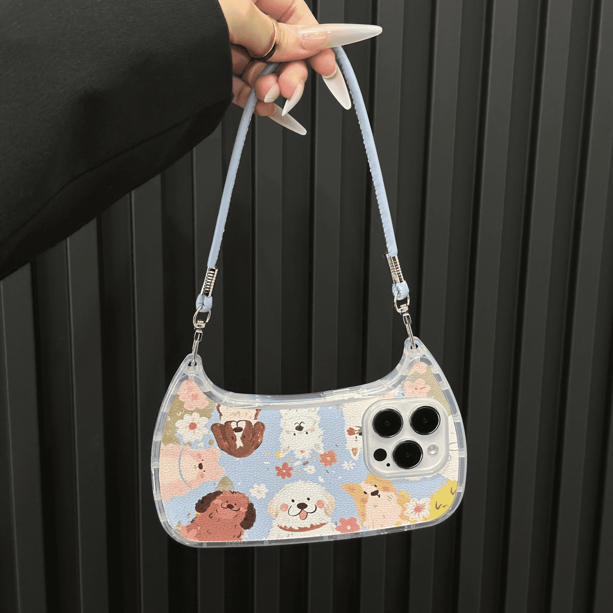 Y2K Shoulder Bag Phone Case – Eye-Catching Trendy Protection