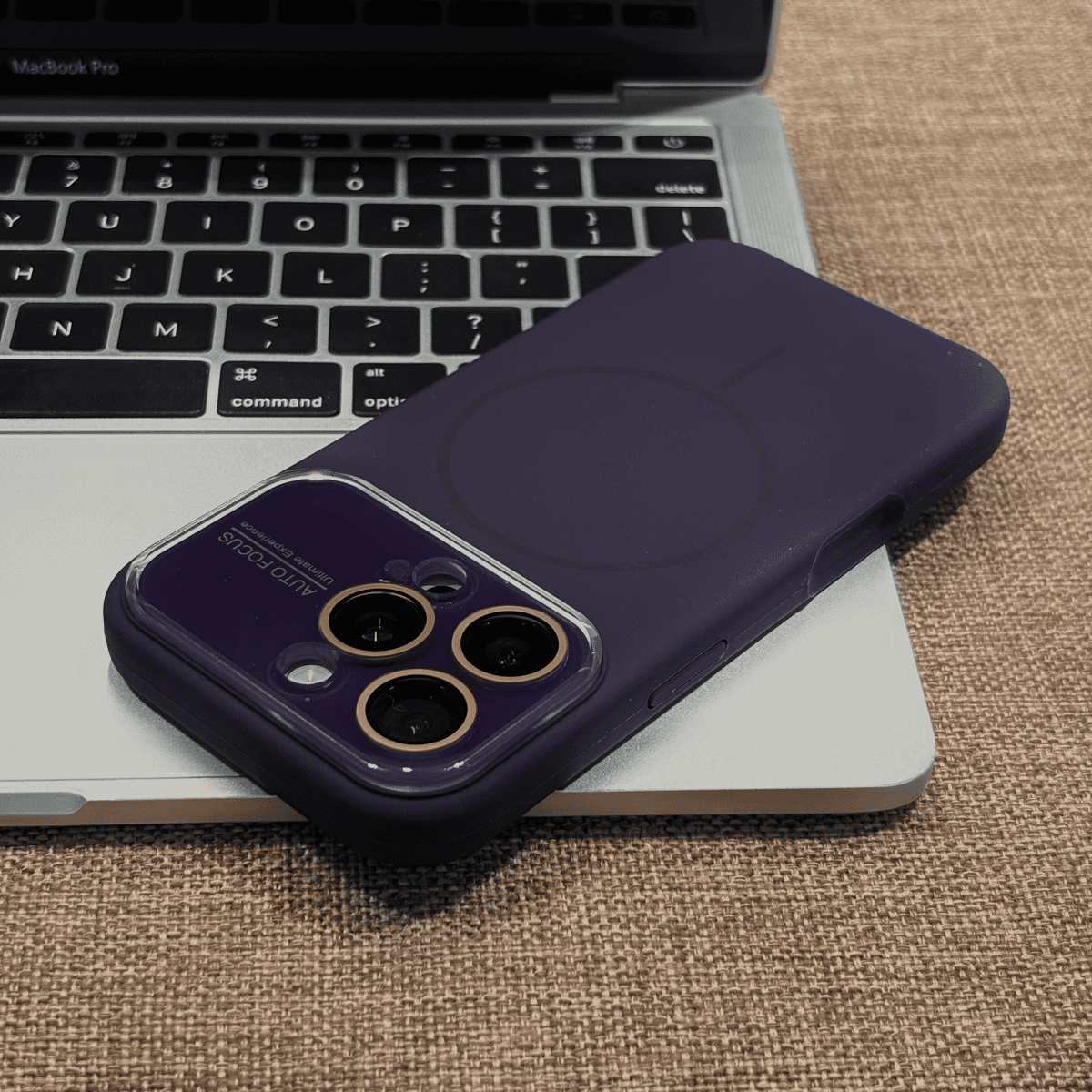 Matte Anti-Fingerprint iPhone Case ¡§C Dust-Resistant, Magnetic Slim Fit (MagSafe Compatible)