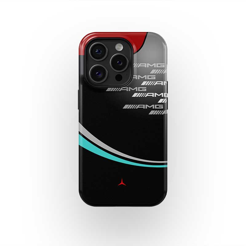 Mercedes-AMG F1 W12 Livery Case for iPhone - Snap & Tough