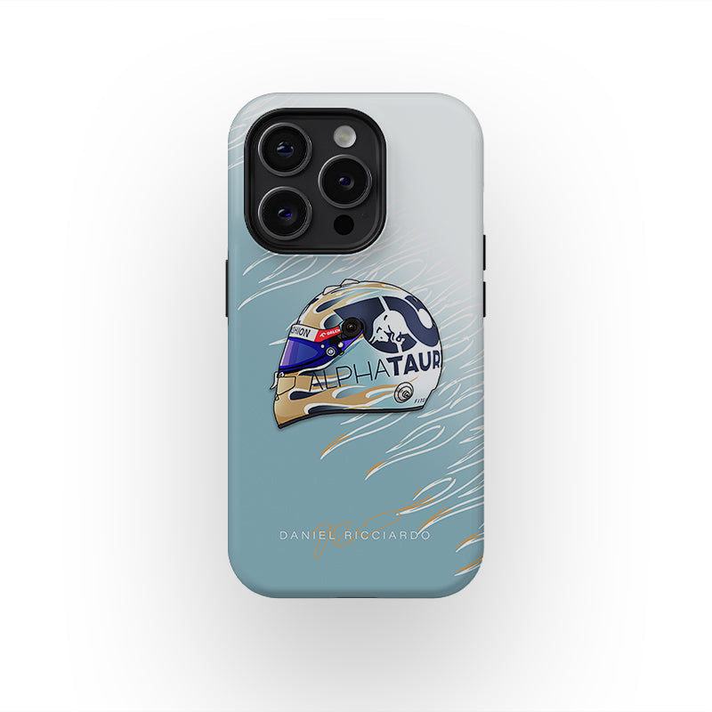 F1 Legend Daniel Ricciardo Helmet Case - For Apple Devices