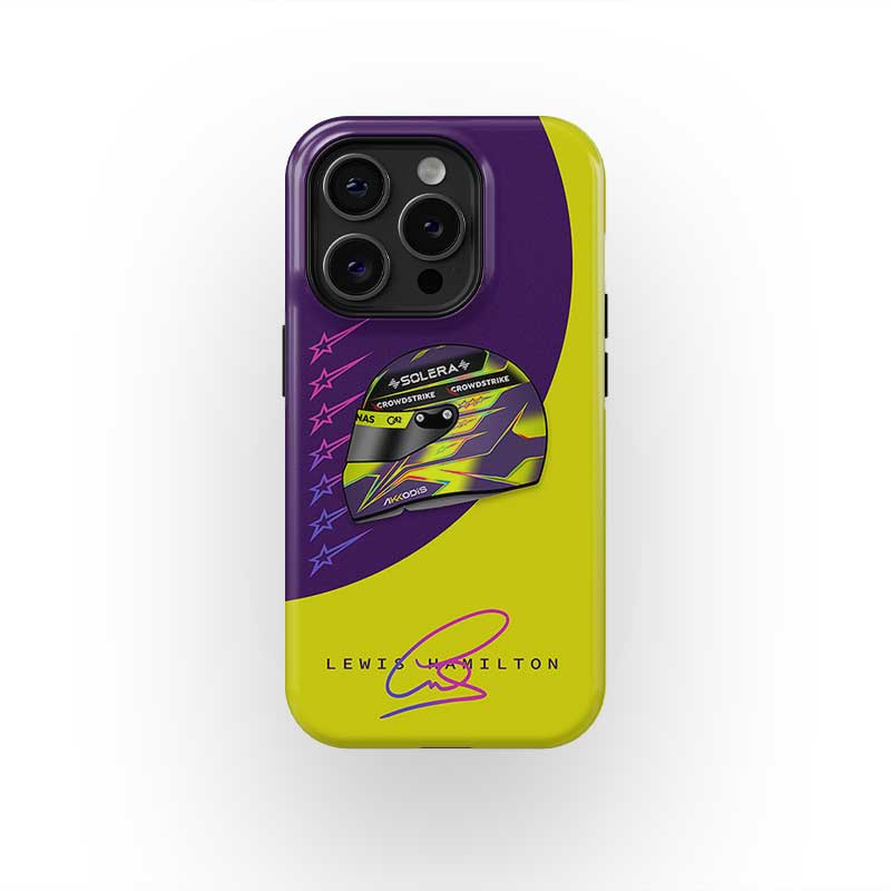 Lewis Hamilton 2024 Helmet iPhone Case ?¡ìC Apple Models