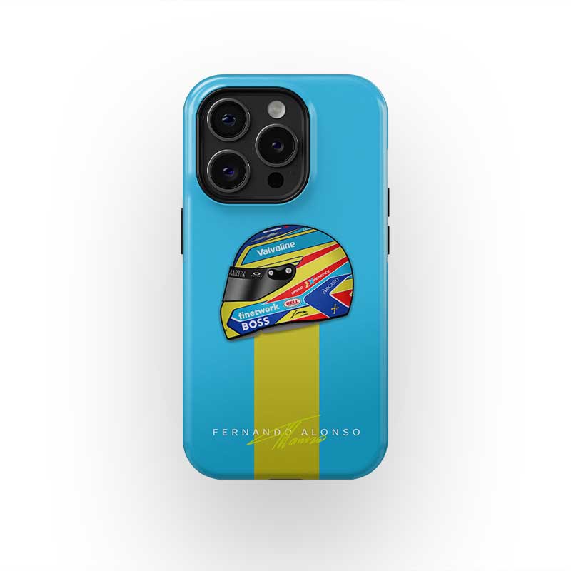 Fernando Alonso 2024 Helmet Phone Case ?¡ìC Iconic Design and Protection