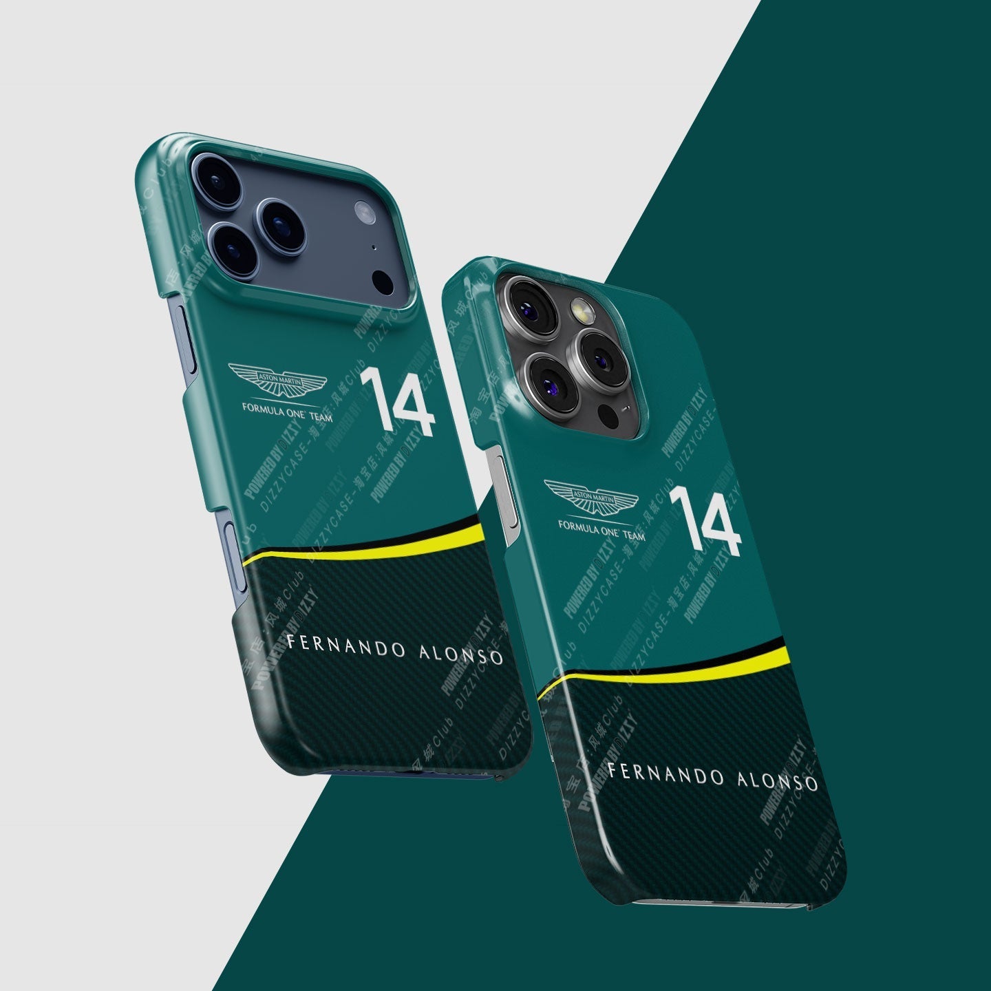Aston Martin AMR24 iPhone Case - Alonso??£¤s Legacy Livery