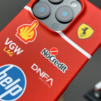 Lewis Hamilton Ferrari Parody Race Suit Phone Case ?¡ìC Satirical ???HELP??¨¤ Edition (for iPhone)